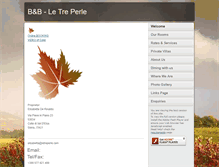 Tablet Screenshot of letreperle.com